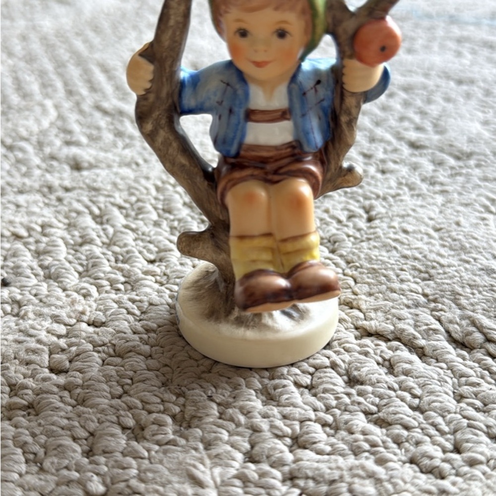 Charming Boy Figurine on Swing M. I. Hummel Figurine #142